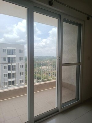 Building Lobby in 3 BHK Apartment at Godrej Aqua, International Airport Road – for Rent