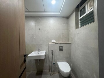 Bathroom in 3 BHK Apartment at Vamsiram West Wood, Tolichowki – for Rent