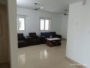 Living Room in 3 BHK Apartment at PWS 7 Hills, Narsingi – for Rent