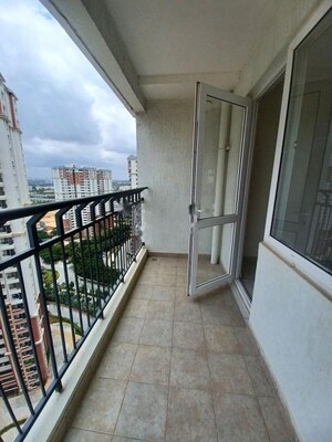 Balcony in 3.5 BHK Apartment at Prestige Lakeside Habitat, Varthur – for Rent