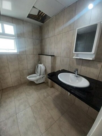 Bathroom in 3.5 BHK Apartment at Prestige Lakeside Habitat, Varthur – for Rent