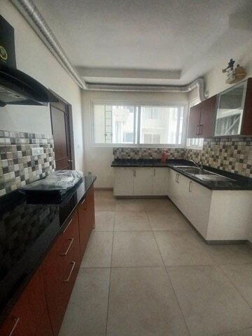 Kitchen in 3.5 BHK Apartment at Prestige Lakeside Habitat, Varthur – for Rent