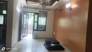 Living Room in 3 BHK Builder Floor at Unitech South City II, Sector 50 – for Rent