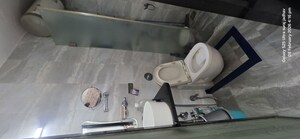 Bathroom in 2 BHK Apartment at Landmark CHS Malad, Malad West – for Rent