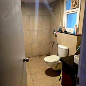 Bathroom in 2 BHK Apartment at Prestige High Fields, Financial District – for Rent