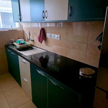 Kitchen in 2 BHK Apartment at Prestige High Fields, Financial District – for Rent