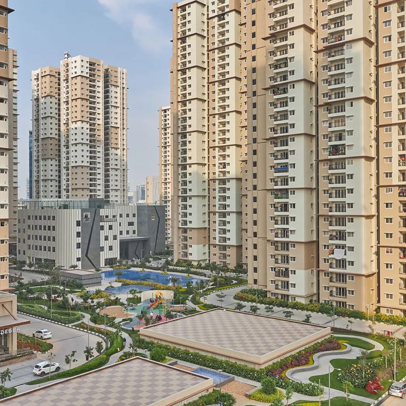 2 BHK + Pooja Room Apartment For Rent in Prestige High Fields