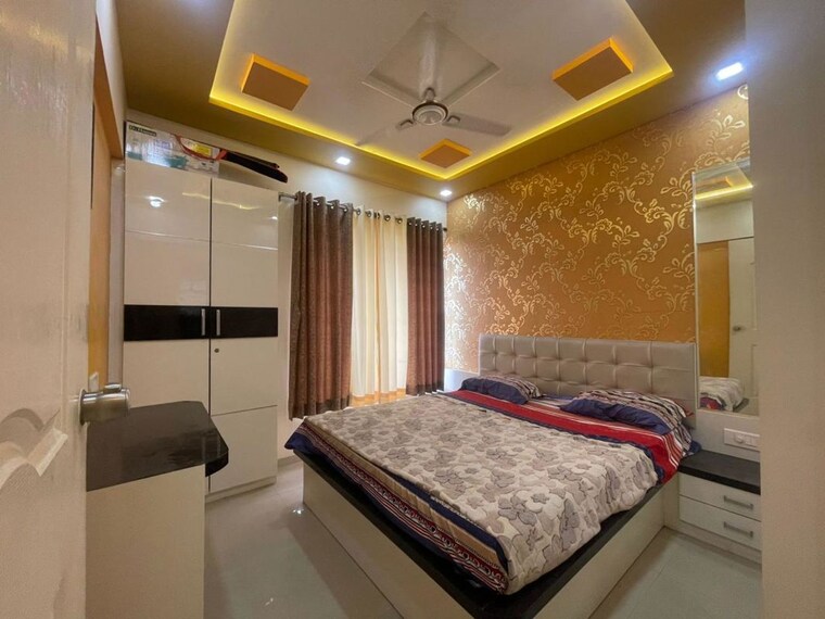 Bedroom, notting-hills 2.5 Bedroom 1100 Sq.Ft. Apartment In Kondhwa Budruk Pune 9898250