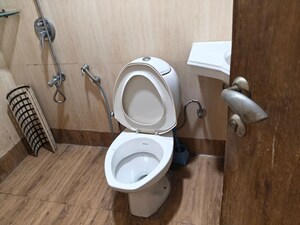 Bathroom in 1 BHK Apartment at Lokhandwala Residency, Worli – for Rent