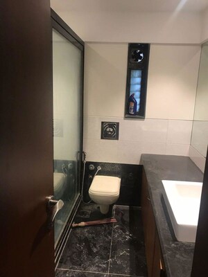 Bathroom in 3 BHK Apartment at Peacock Palace Cumbala Hill, Cumbala Hill – for Rent
