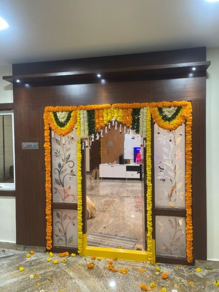 Bedroom, aruna-enclave 4 Bedroom 2700 Sq.Ft. Apartment In Madhapur Hyderabad 10036053