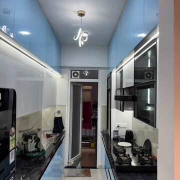 Kitchen in 3.5 BHK Apartment at Smart World Gems, Sector 89 – for Sale