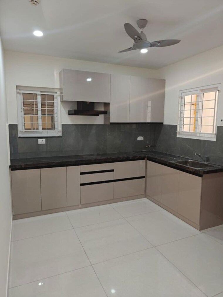 Kitchen, my-home-tridasa 3 Bedroom 1380 Sq.Ft. Apartment In Tellapur Hyderabad 10036064