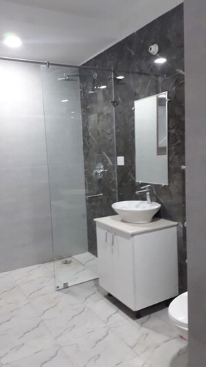 Bathroom in 3 BHK Builder Floor at Chattarpur – for Sale