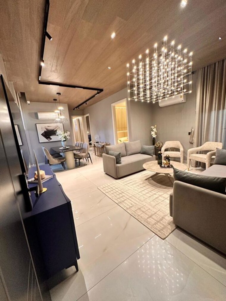 Living Room, the-ananta-aspire 3.5 Bedroom 2945 Sq.Ft. Apartment In Utrathiya Zirakpur 10036081