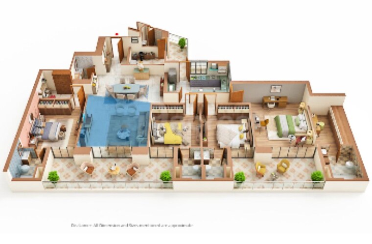 Master Plan, dlf-the-arbour 4 Bedroom 3900 Sq.Ft. Apartment In Sector 63 Gurgaon 10036085