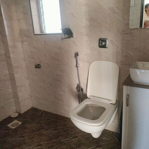 Bathroom in 1 BHK Apartment at Sea Shell Apartment, Andheri West – for Rent