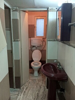 Bathroom in 2 BHK Builder Floor at Malviya Nagar – for Rent
