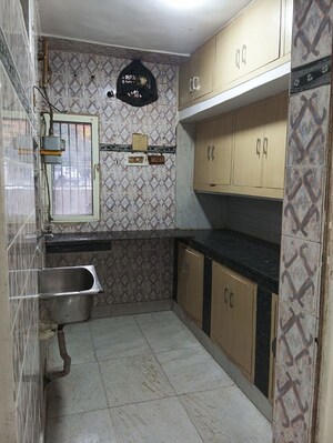Kitchen in 2 BHK Builder Floor at Malviya Nagar – for Rent