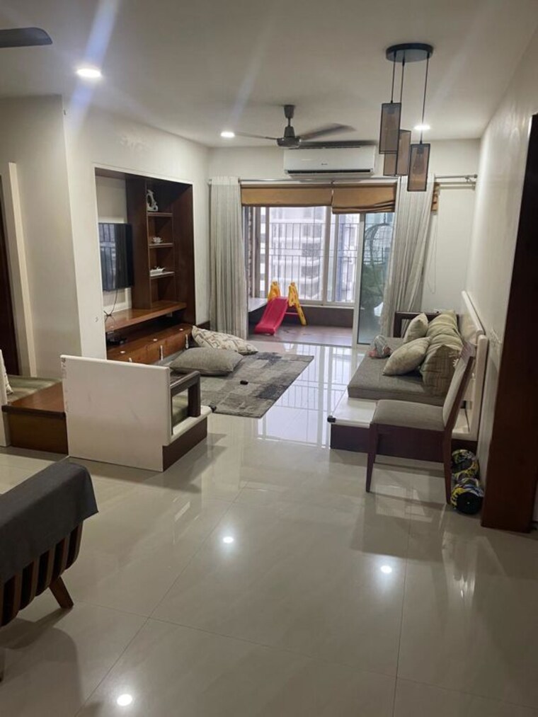 Living Room, la-serena 3 Bedroom 1550 Sq.Ft. Apartment In Andheri West Mumbai 9186208