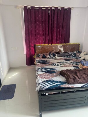 Bedroom in 2 BHK Apartment at Shavira Residency, Pimple Nilakh – for Rent