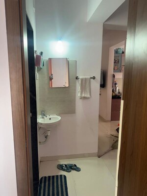 Bathroom in 2 BHK Apartment at Shavira Residency, Pimple Nilakh – for Rent