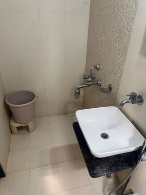 Bathroom in 2 BHK Apartment at Shavira Residency, Pimple Nilakh – for Rent