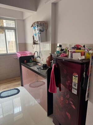 Kitchen in 2 BHK Apartment at Shavira Residency, Pimple Nilakh – for Rent