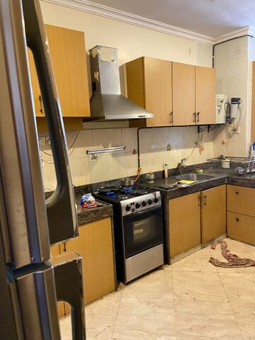 Kitchen in 3.5 BHK Apartment at Oberoi Sky Gardens, Andheri West – for Rent