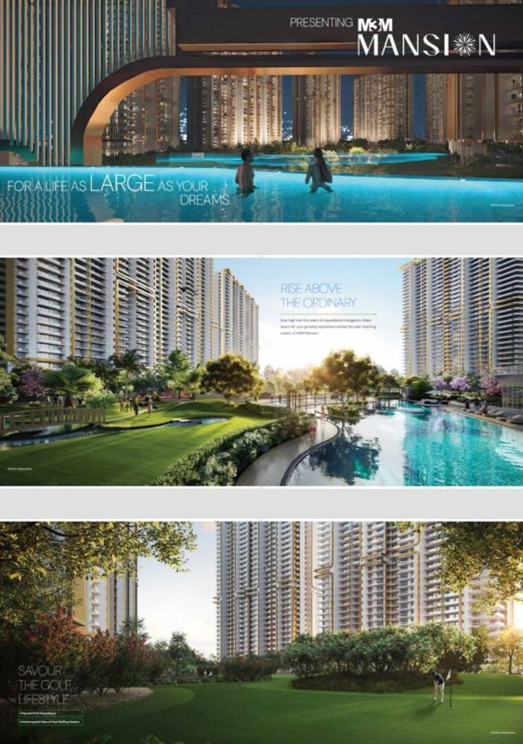 undefined, m3m-mansion 4 Bedroom 3125 Sq.Ft. Apartment In Sector 113 Gurgaon 10036228