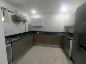 Kitchen in 3 BHK Apartment at Golf Edge, Gachibowli – for Rent