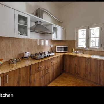 Kitchen in 3 BHK Villa at Prestige Augusta Golf Village, Anagalapura – for Rent