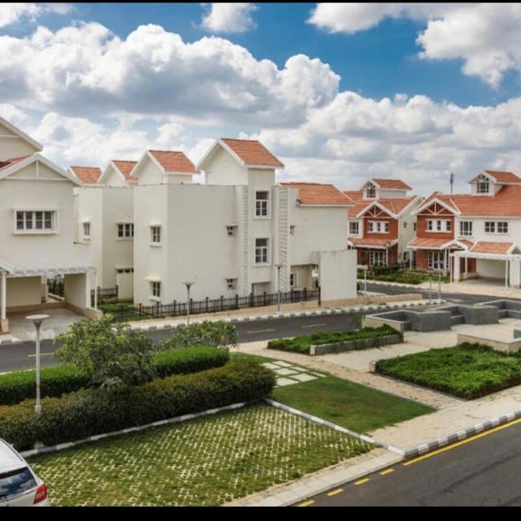 Exterior View, prestige-augusta-golf-village 3 Bedroom 2400 Sq.Ft. Villa In Anagalapura Bangalore 10036294