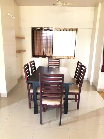 Living Room in 4 BHK Apartment at Golden Cascade, Wakad – for Sale