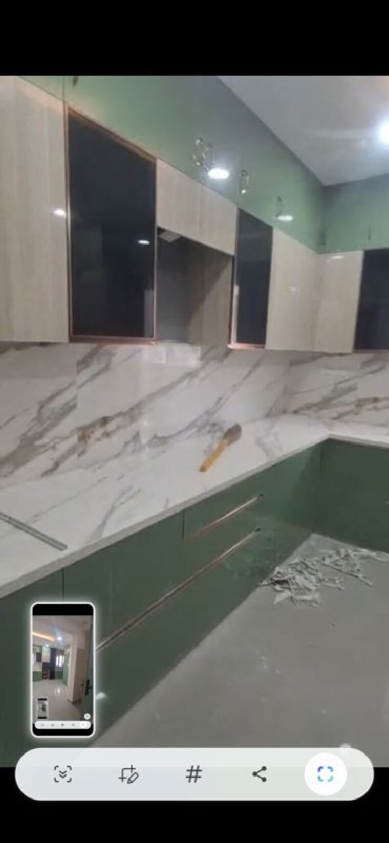 Kitchen, bptp-parkland-pride 3 Bedroom 250 Sq.Yd. Builder Floor In Sector 77 Faridabad 10036346