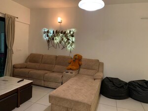 Living Room in 2 BHK Apartment at Paranjape Schemes Blue Ridge, Hinjewadi – for Rent