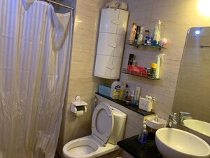 Bathroom in 2 BHK Apartment at Paranjape Schemes Blue Ridge, Hinjewadi – for Rent