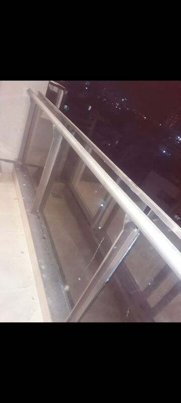 Balcony in 3 BHK Apartment at Omkar Vayu, Mahim – for Rent