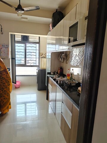 Kitchen in 2 BHK Apartment at Mittal Phoenix Tower, Lower Parel – for Rent
