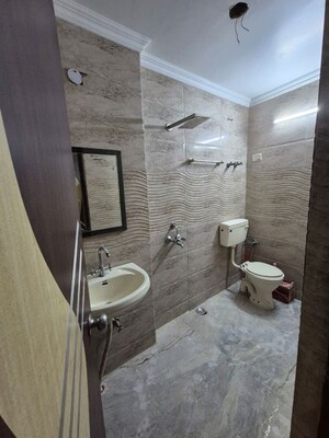 Bathroom in 2 BHK Builder Floor at Saket – for Rent