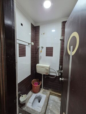 Bathroom in 2 BHK Builder Floor at Saket – for Rent