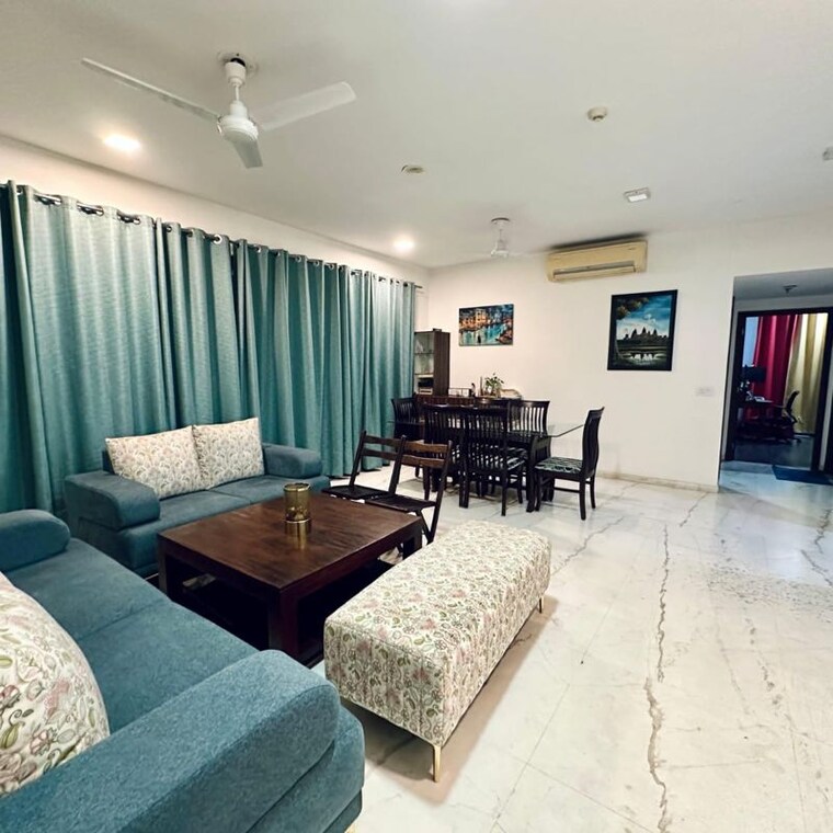 Living Room, tata-primanti-executive-apartments 3 Bedroom 2185 Sq.Ft. Apartment In Dhani Gurgaon 10036441