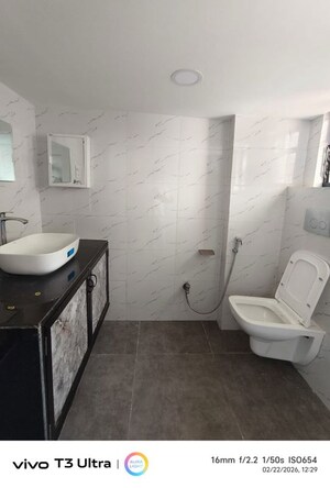 Bathroom in 2 BHK Apartment at Karachi Citizens CHS, Juhu – for Rent