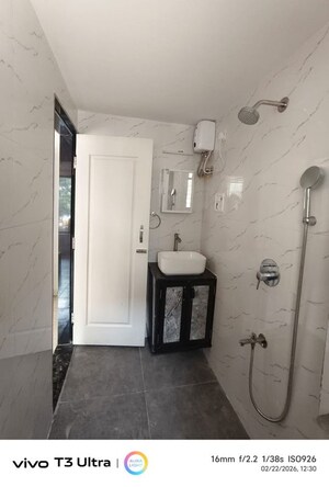 Bathroom in 2 BHK Apartment at Karachi Citizens CHS, Juhu – for Rent