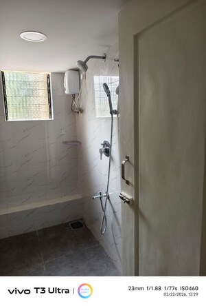 Bathroom in 2 BHK Apartment at Karachi Citizens CHS, Juhu – for Rent