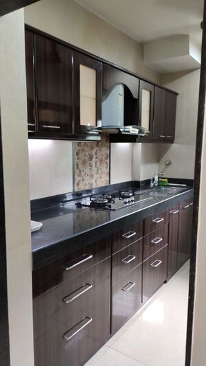 Kitchen in 2 BHK Apartment at Kalpataru Hills Phase II, Manpada – for Sale