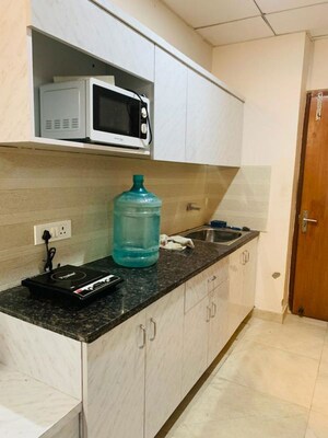 Kitchen in 1 RK Apartment at Paramount Golfforeste, Zeta I Greater Noida – for Rent
