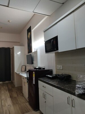 Kitchen in 1 RK Apartment at Paramount Golfforeste, Zeta I Greater Noida – for Rent