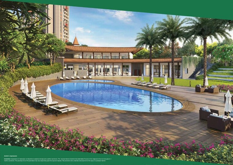 Swimming Pool, shapoorji-pallonji-joyville-hadapsar-annexe 3 Bedroom 1044 Sq.Ft. Apartment In Hadapsar Pune 10036496