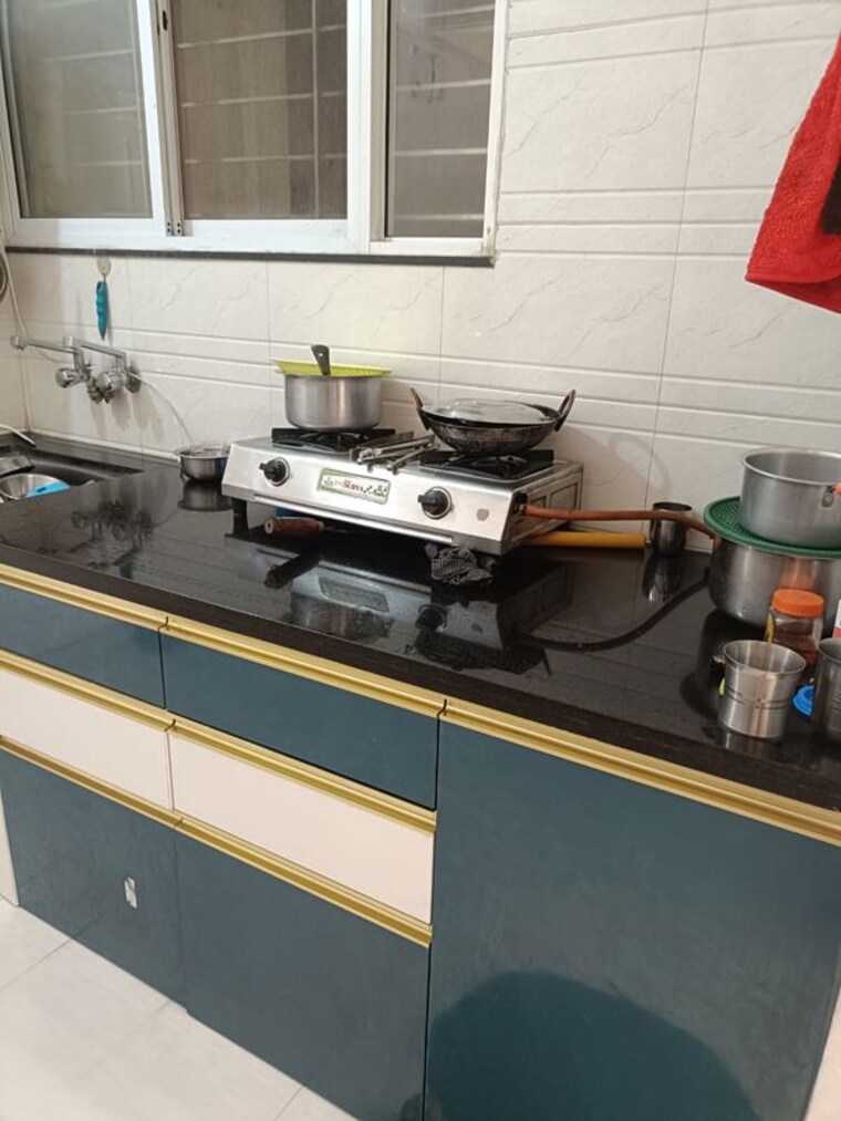 Kitchen, mak-snehangan-residency 1 Bedroom 421 Sq.Ft. Apartment In Wakad Pune 10036537
